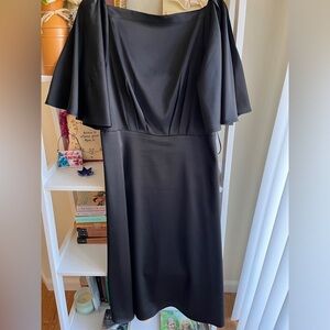 Banana Republic Holiday 2023 Collection Black chiffon-like Dress / Size 6